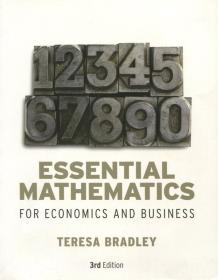 essential mathematics for economics and business 3E 正版