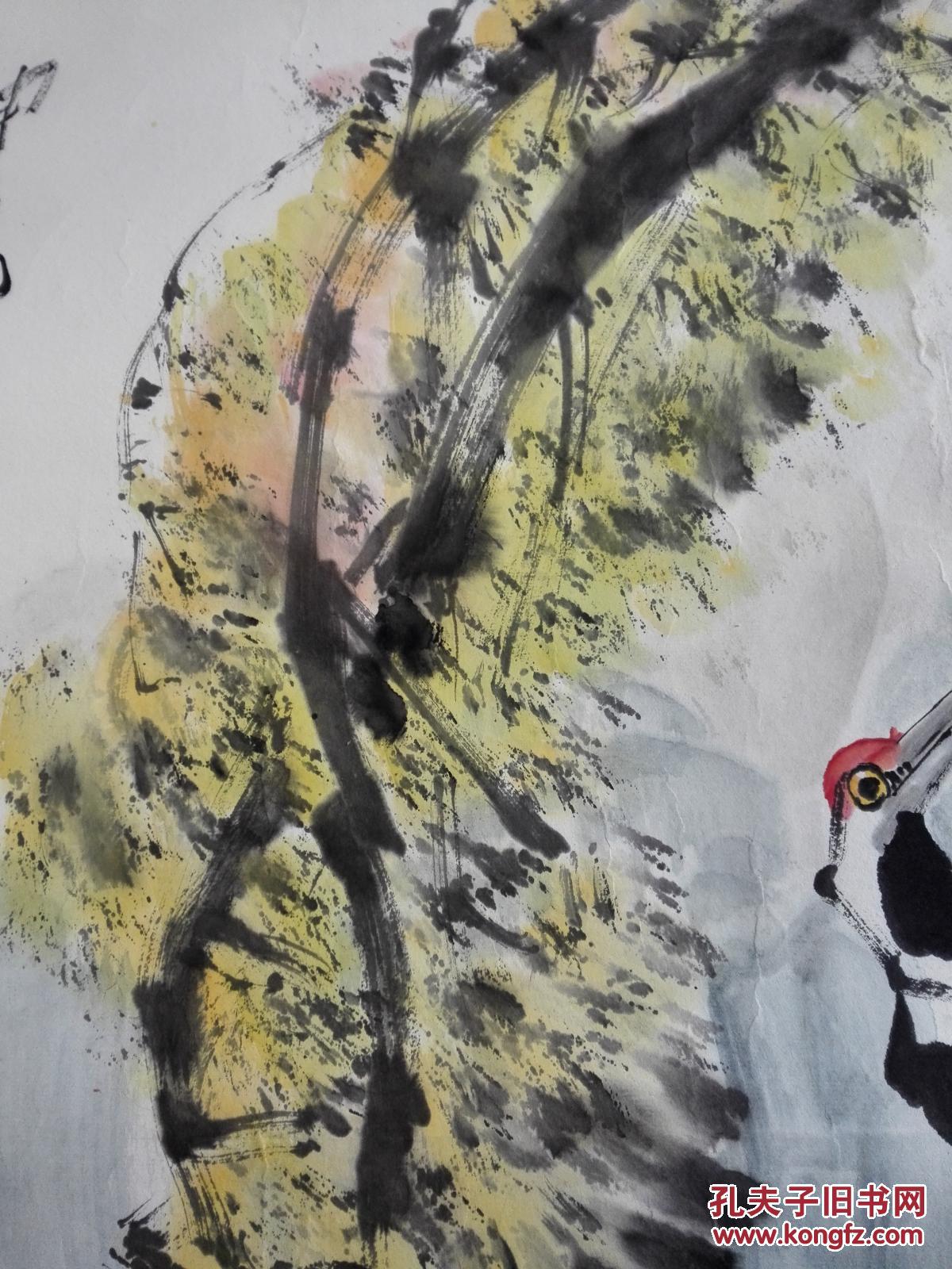 年代九大家,中国当代画坛五杰,最具收藏价值的国画三大家鹤王刘谦真迹