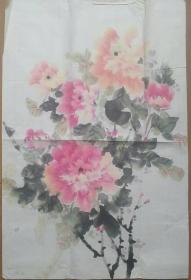 早期无落款国画70CM*45CM