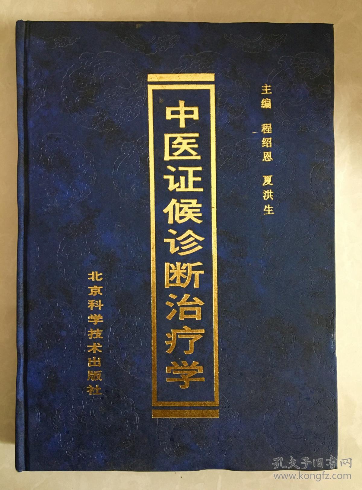 中医证候诊断治疗学 【原版 精装】
