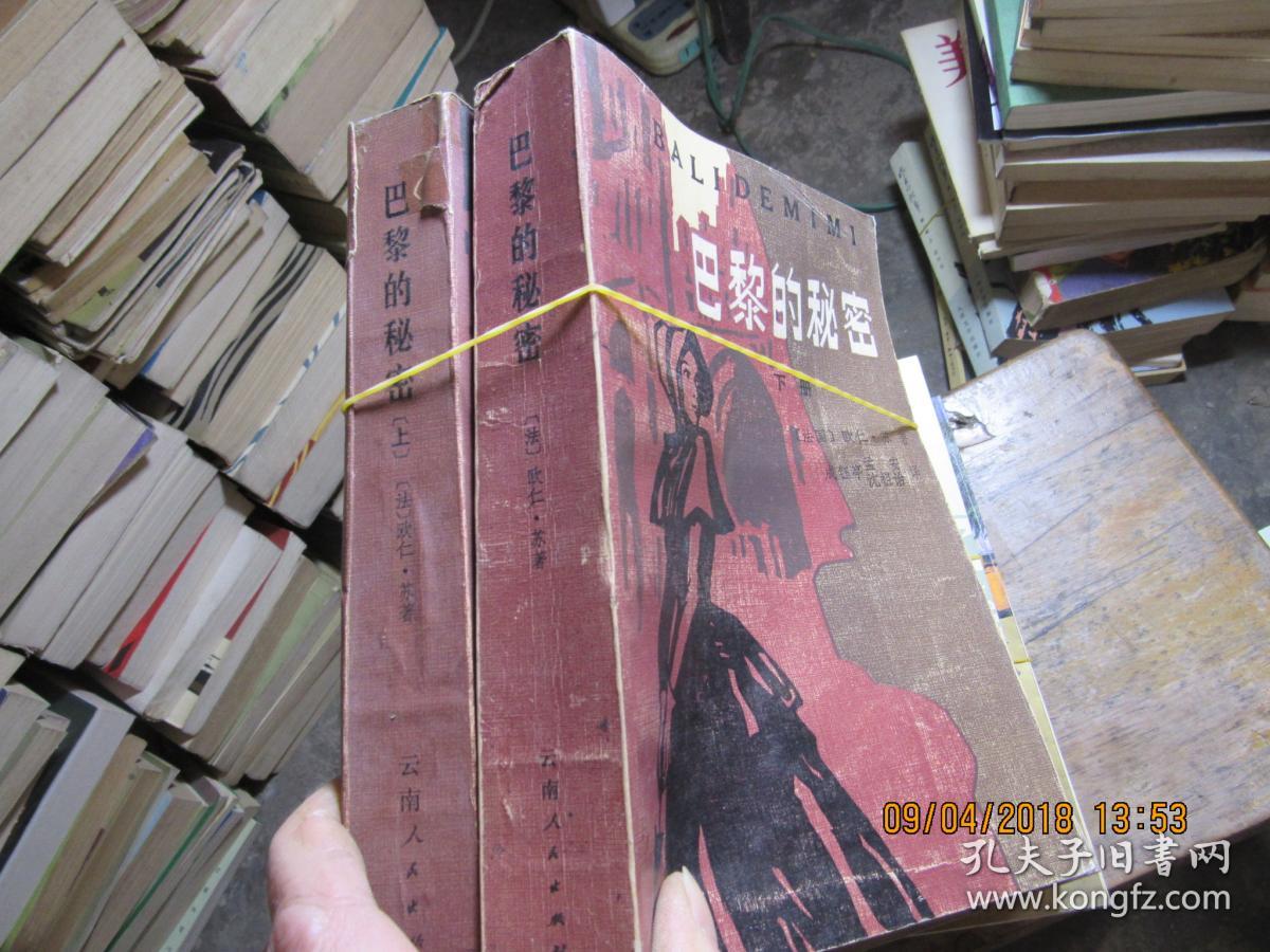 巴黎的秘密 上下册 2833_欧仁·苏_孔夫子旧书网