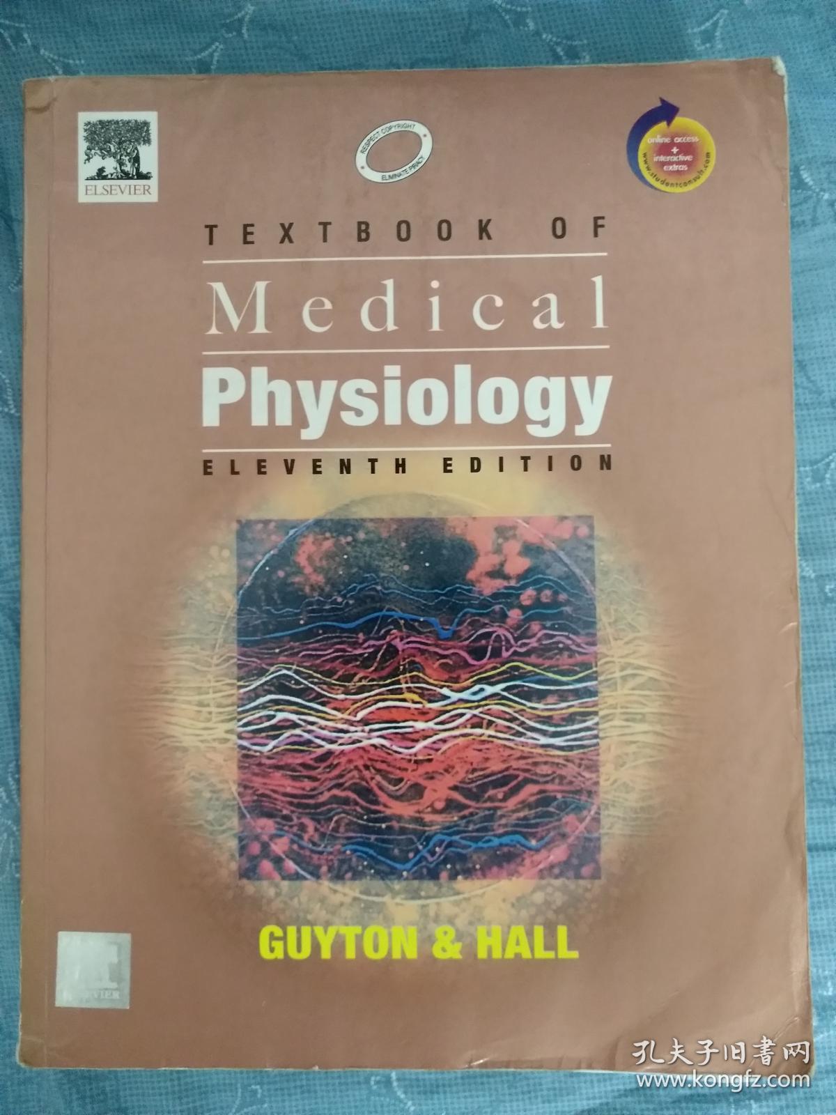 textbook of medical physiology(11th) 医学生理学