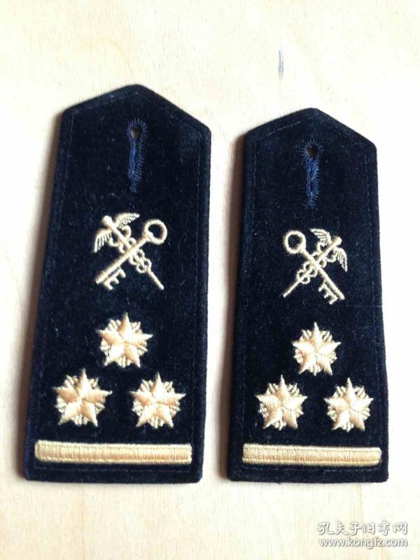 老老式海关收藏肩章品***品好如图