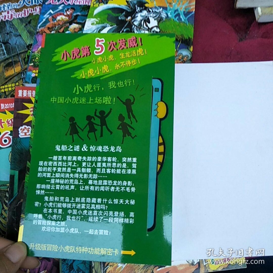 升级版冒险小虎队8本均附解密卡挺进版冒险小虎队4本均附解密卡12本合