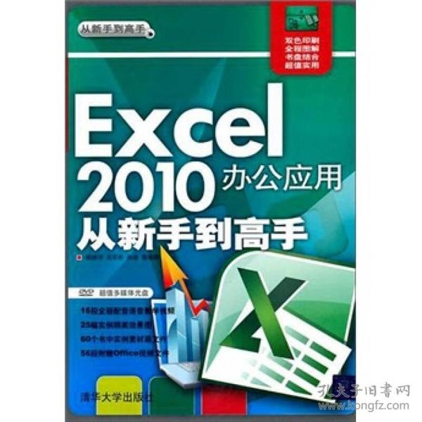 Excel 2010办公应用从新手到高手