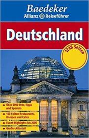 德语原版书 Deutschland (Baedeker Allianz Reiseführer) Taschenbuch – 2004 德文版 德国旅游旅行指南