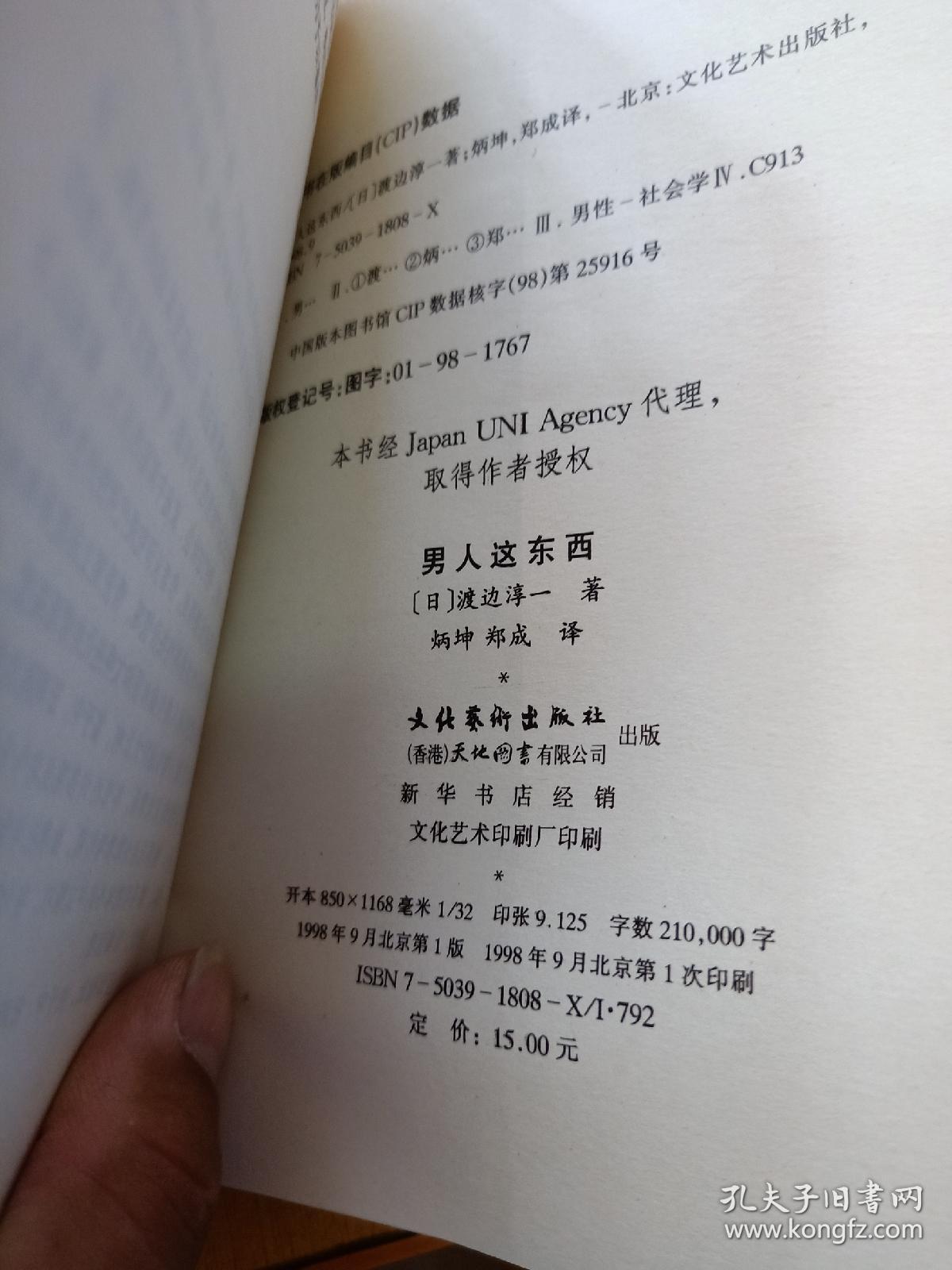 男人这东西:渡边淳一作品