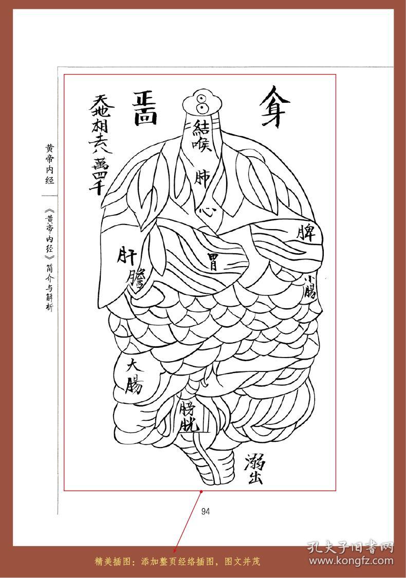 黄帝内经全集文白对照全注全译正版全套6册精装原文注释白话译文 中医