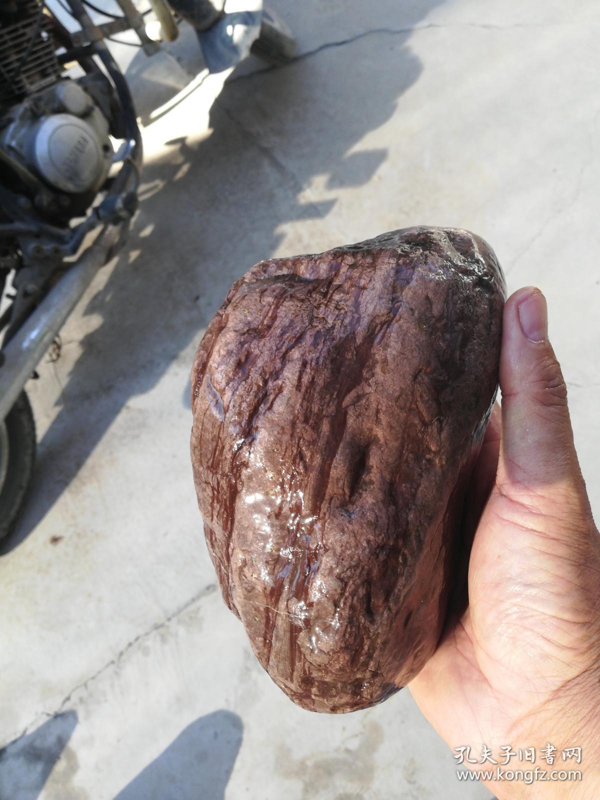 奇石原石木纹石一块