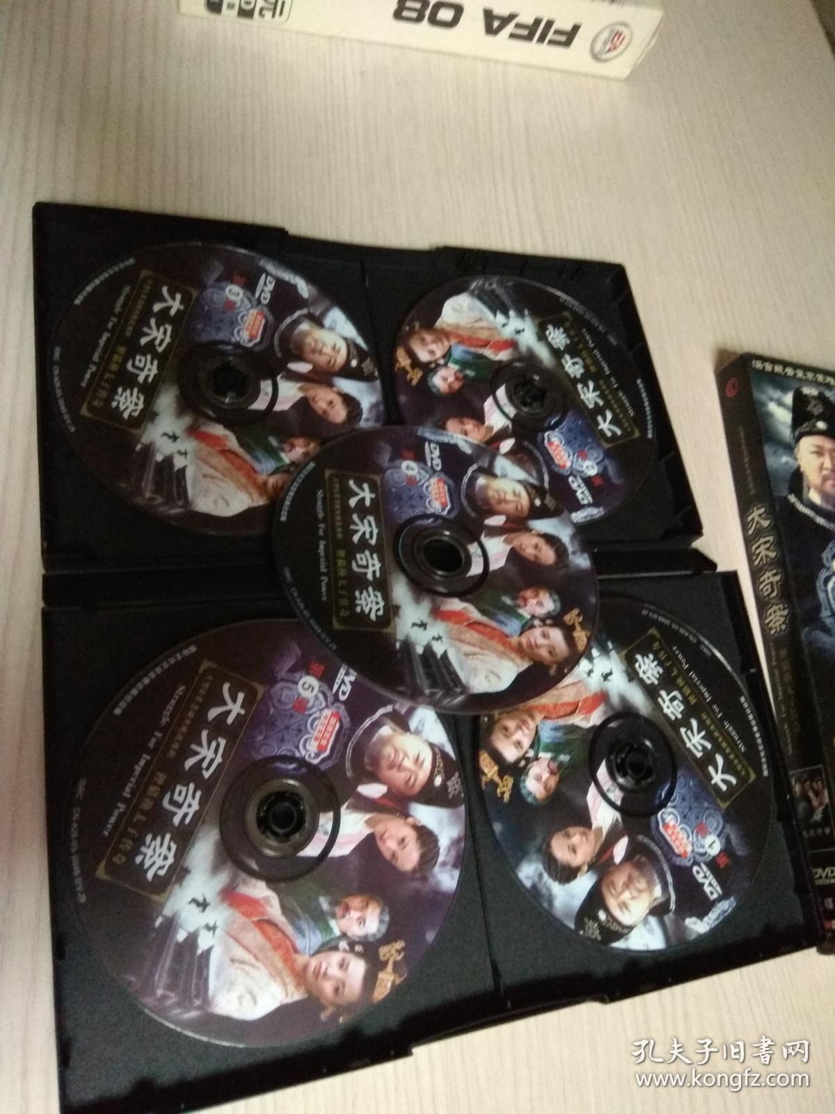 大型古装悬疑电视连续剧:dvd大宋奇案 狸猫换太子传奇(五碟装)