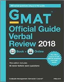 Gmat Official Guide 2018 Verbal Revi...