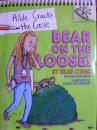 英文原版   少儿绘本    Hilde Cracks the Case （2）: Bear on the Loose!   熊出没! （精装版，黑白插图）