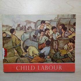 连环画 童工 CHILD LABOUR 1954年英文版
