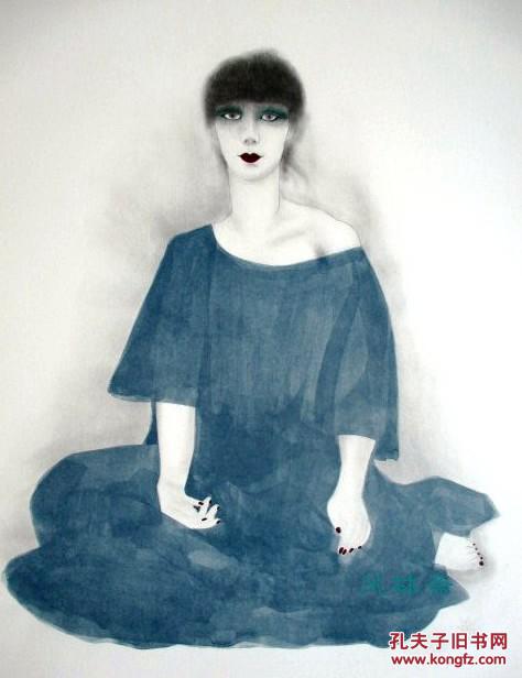 加山又造 裸妇20姿 4开珂罗版画20叶 限定880 价6万日元