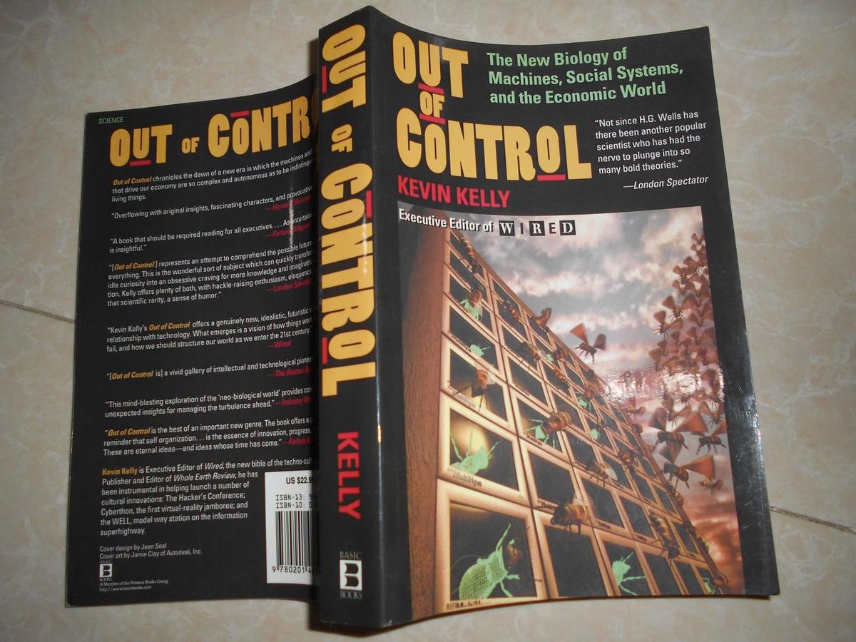 Out of Control: The New Biology of Machines, Social Systems, and the Economic World  [书名以图片为准请看图】