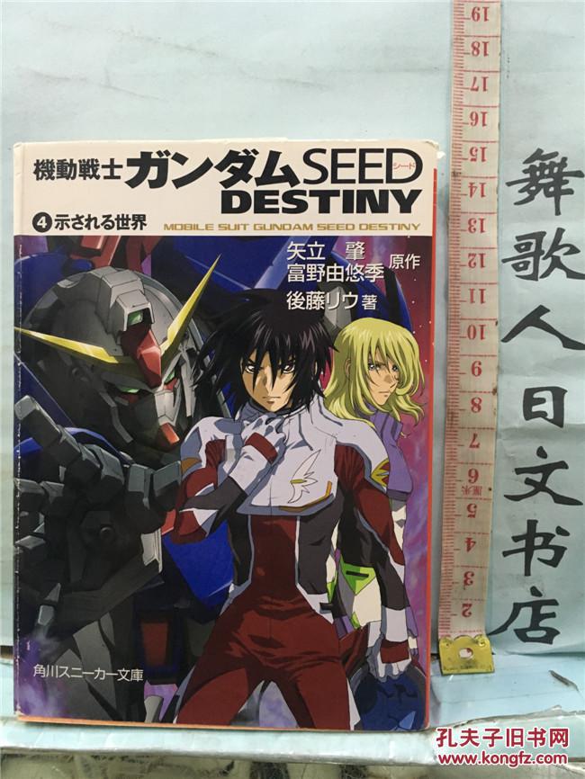 机动战士ガンダムseed Destiny 4 示される世界矢立肇日文原版64开特价轻小说日语正版 孔夫子旧书网