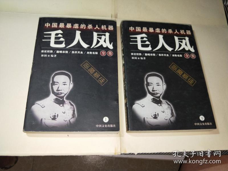 毛人凤全传 上下