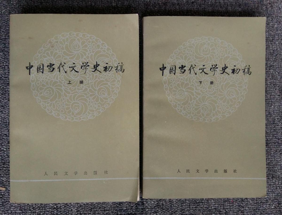 中国当代文学史初稿（上下册）