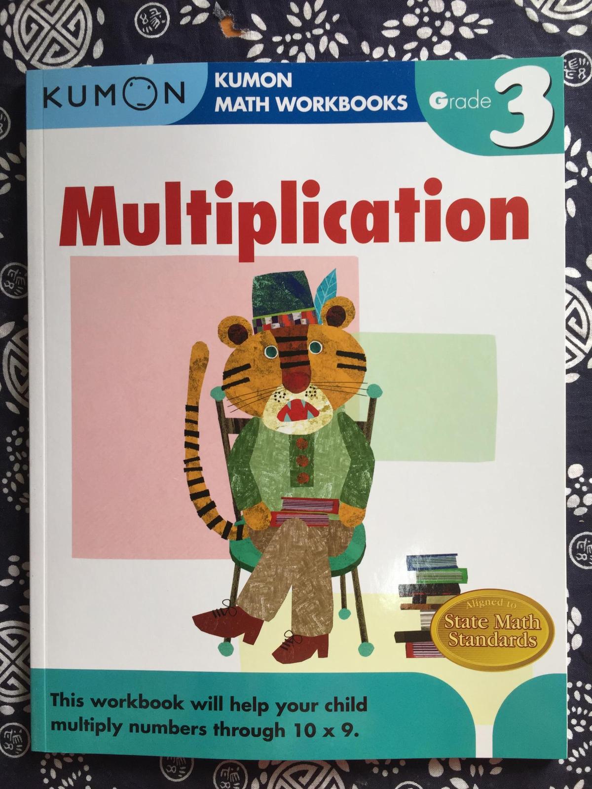 Kumon Math Workbooks• Multiplication• Grade 3