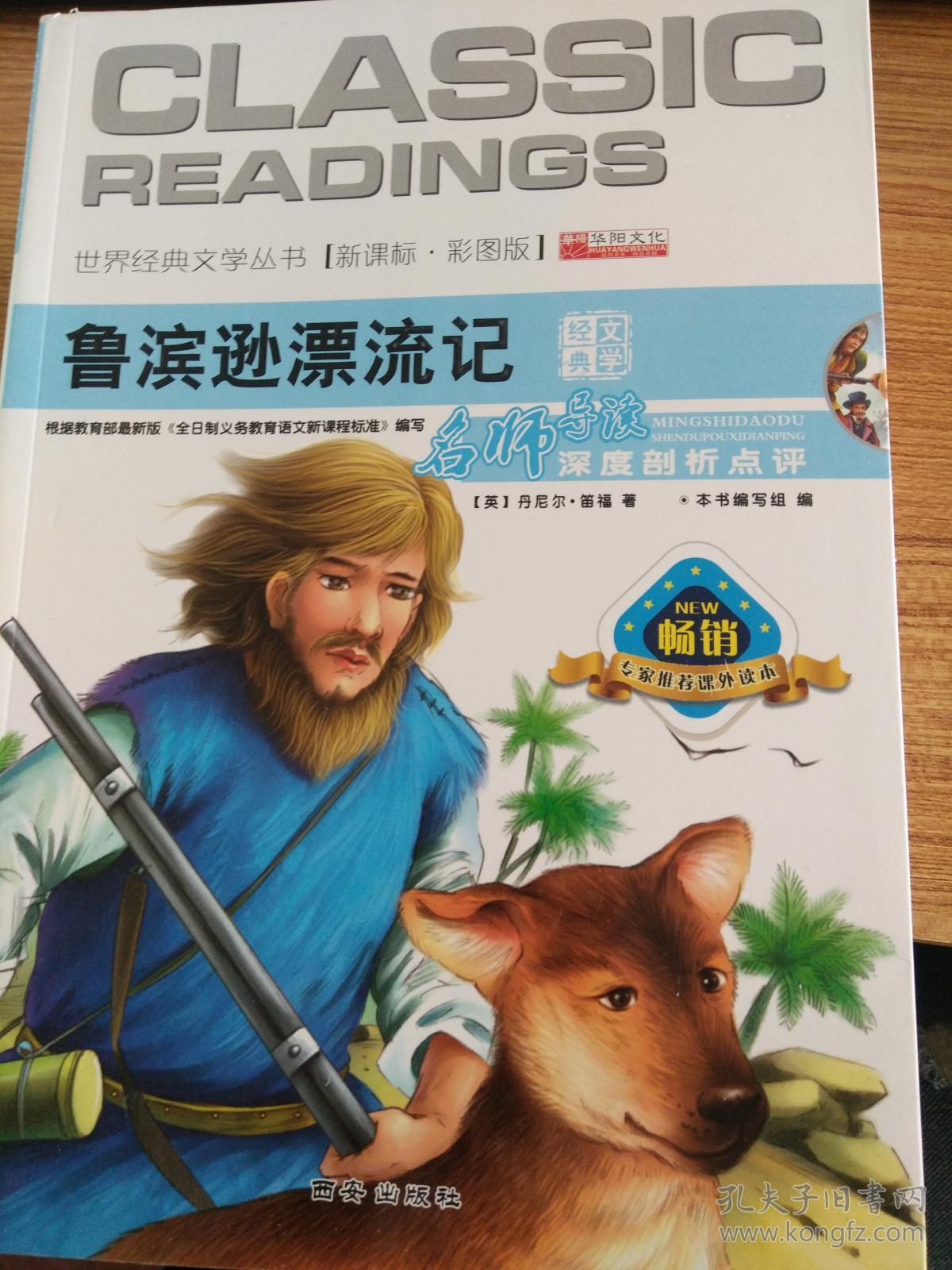 初中生必读课外书名著青少版鲁滨逊漂流记