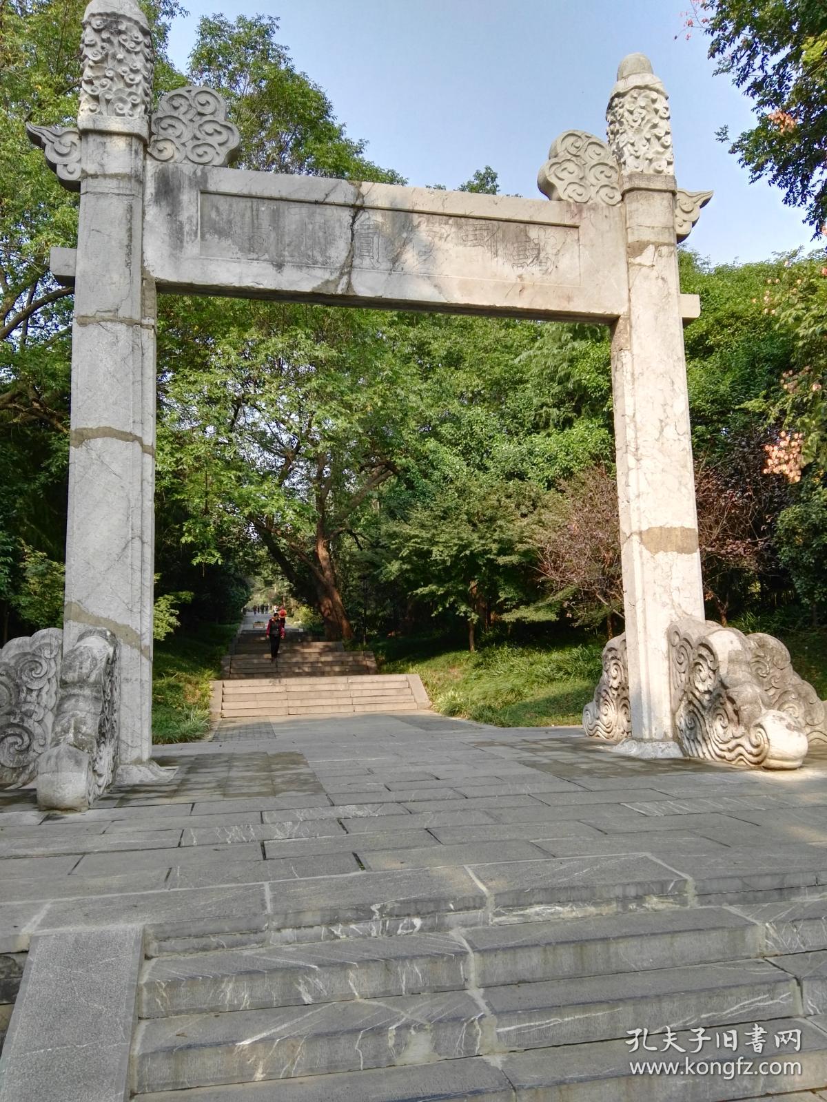 明孝陵的景点,大金门.