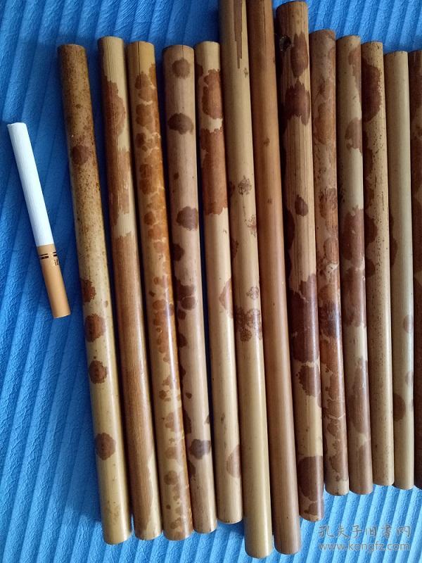 八十年代粗杆老红湘妃竹不议价