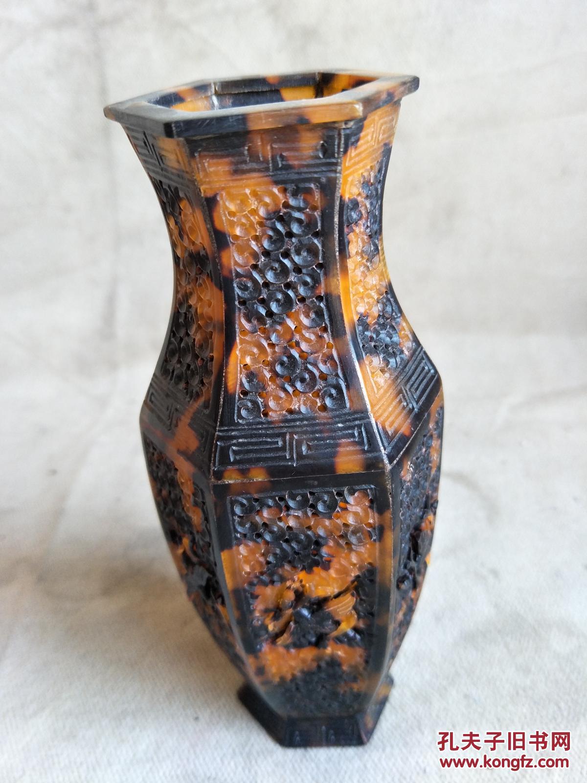 天然呆,玳瑁瓶 拍品编号:29176978