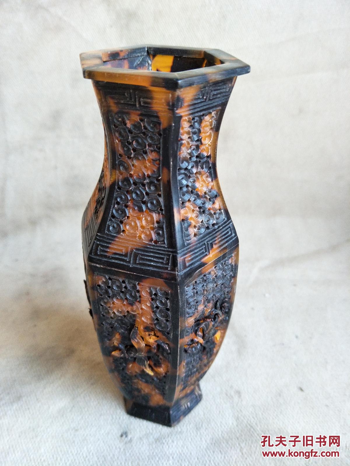 天然呆,玳瑁瓶 拍品编号:29176978