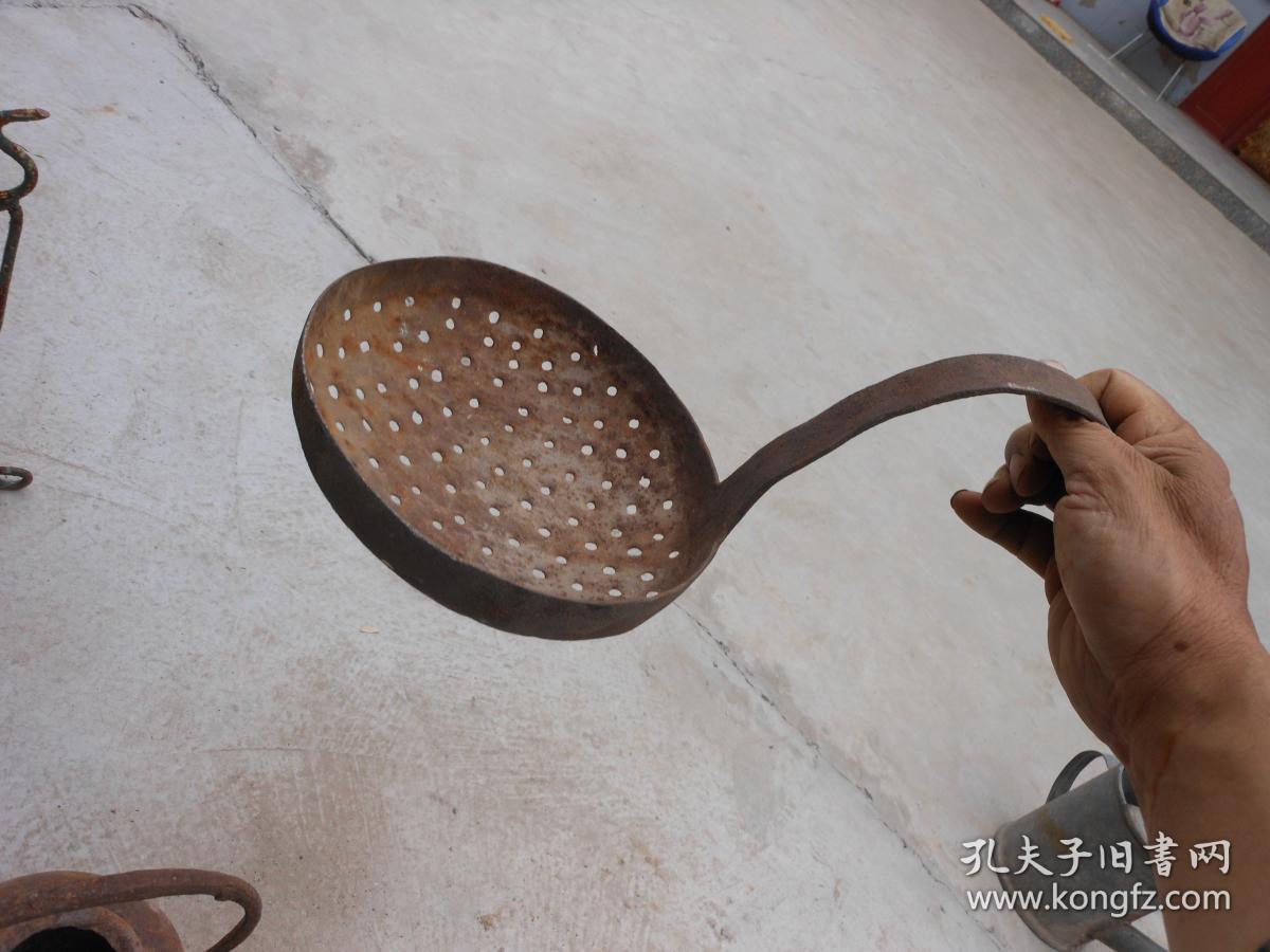 生活日用类铁笊篱1个32厘米20厘米12厘米