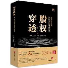 穿透股权：非上市公司股权激励实战指南
