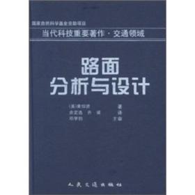 路面分析与设计