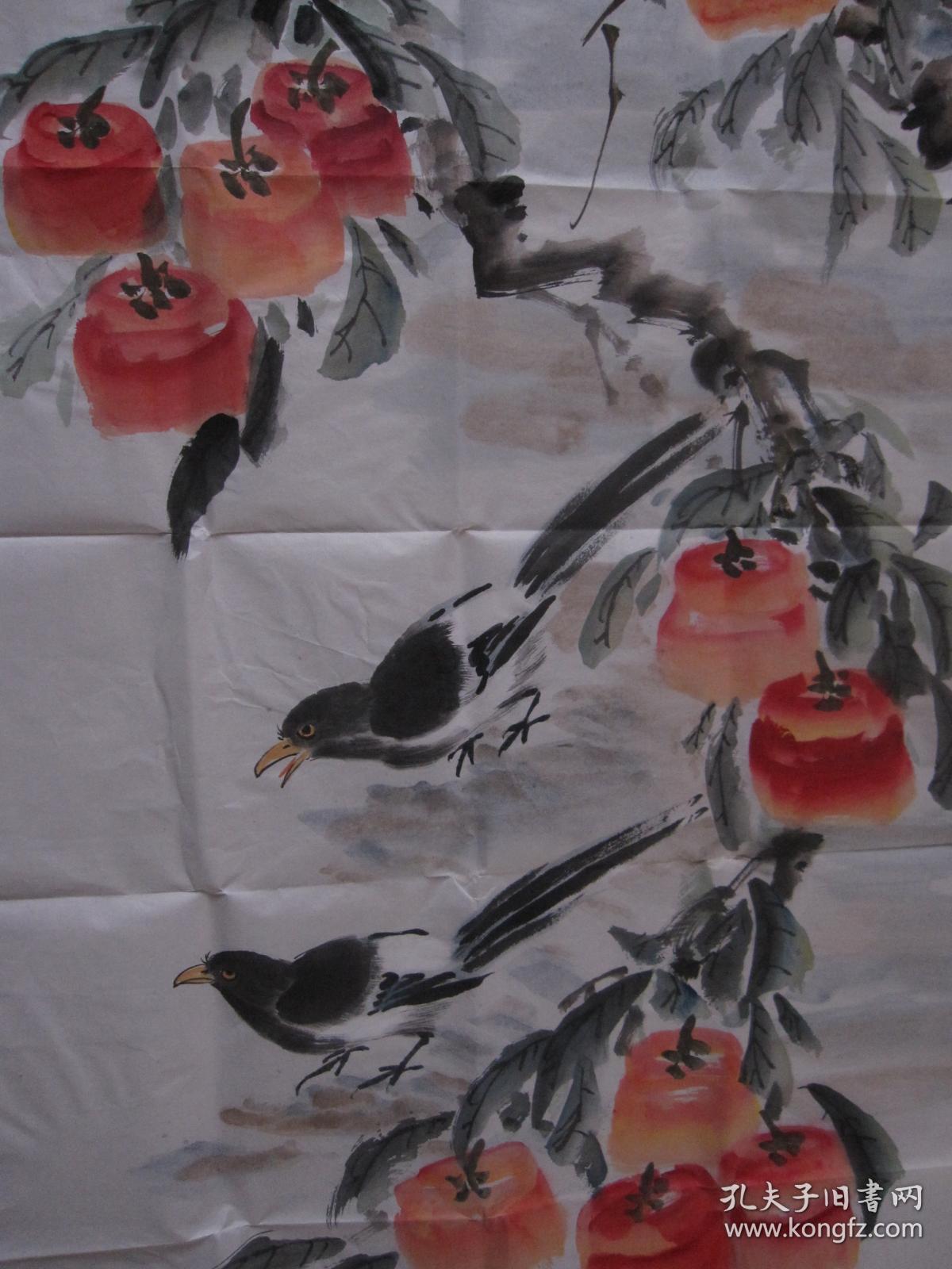 郭西河 花鸟画137*69cm