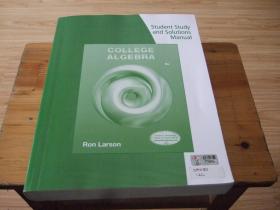 student study and solutions manual college algebra
