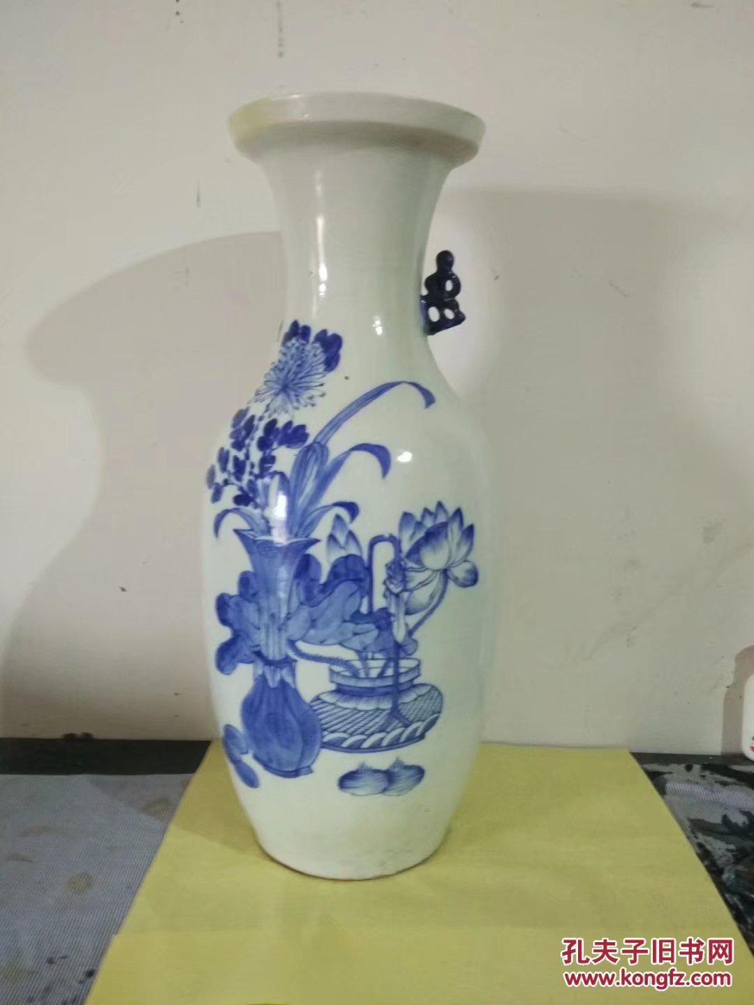 清代青花大梅瓶 孔夫子旧书网