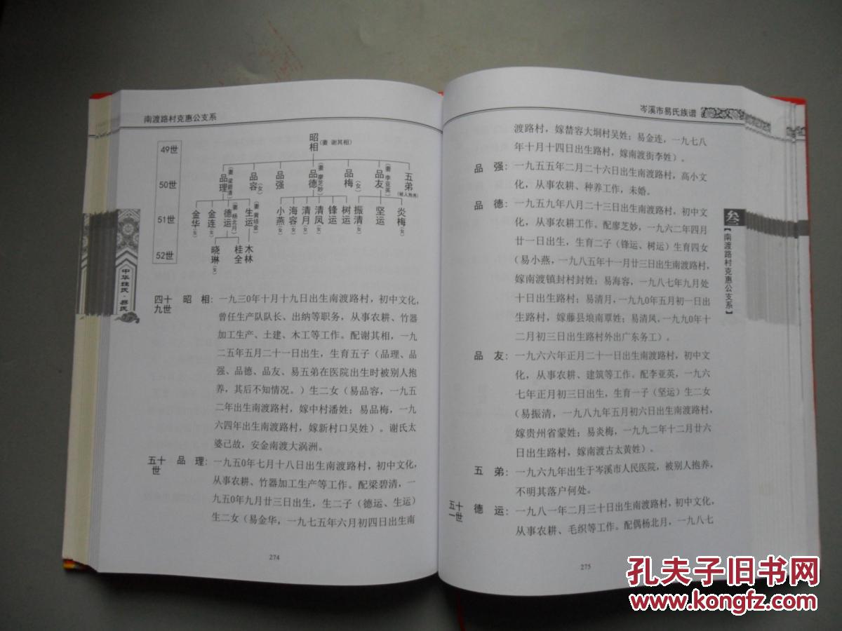 易氏通谱(岑溪市易氏族谱)