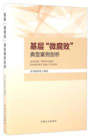 基层微腐败典型案例剖析