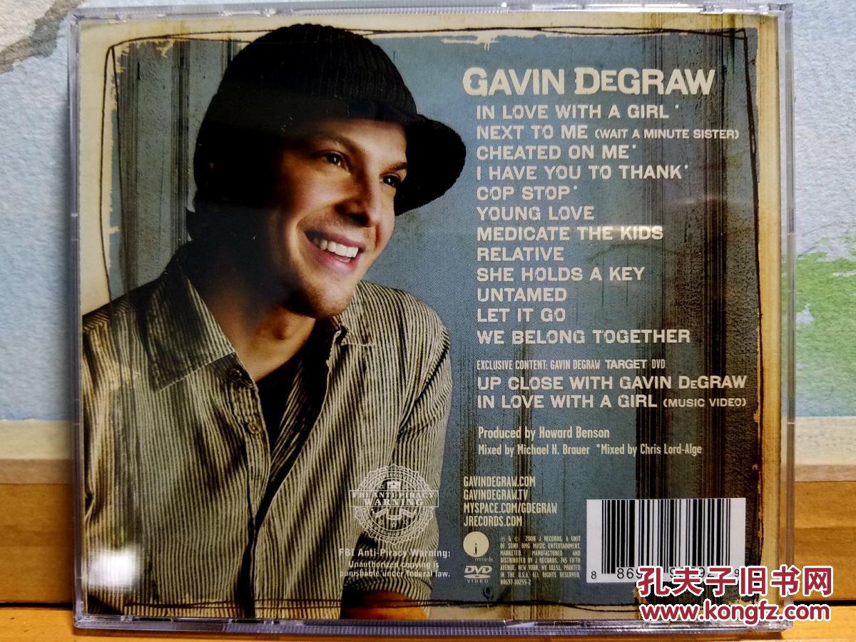 美版cd gavin degraw 盖文.迪克罗 gavin degraw