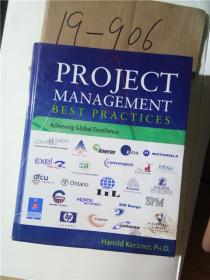 正版现货；Project Management Best Practices: Achieving Global Excellence