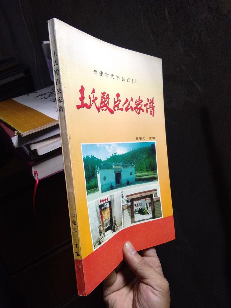 福建省武平县西门-王氏殿臣公家谱 2001年一版一印300册  近全品