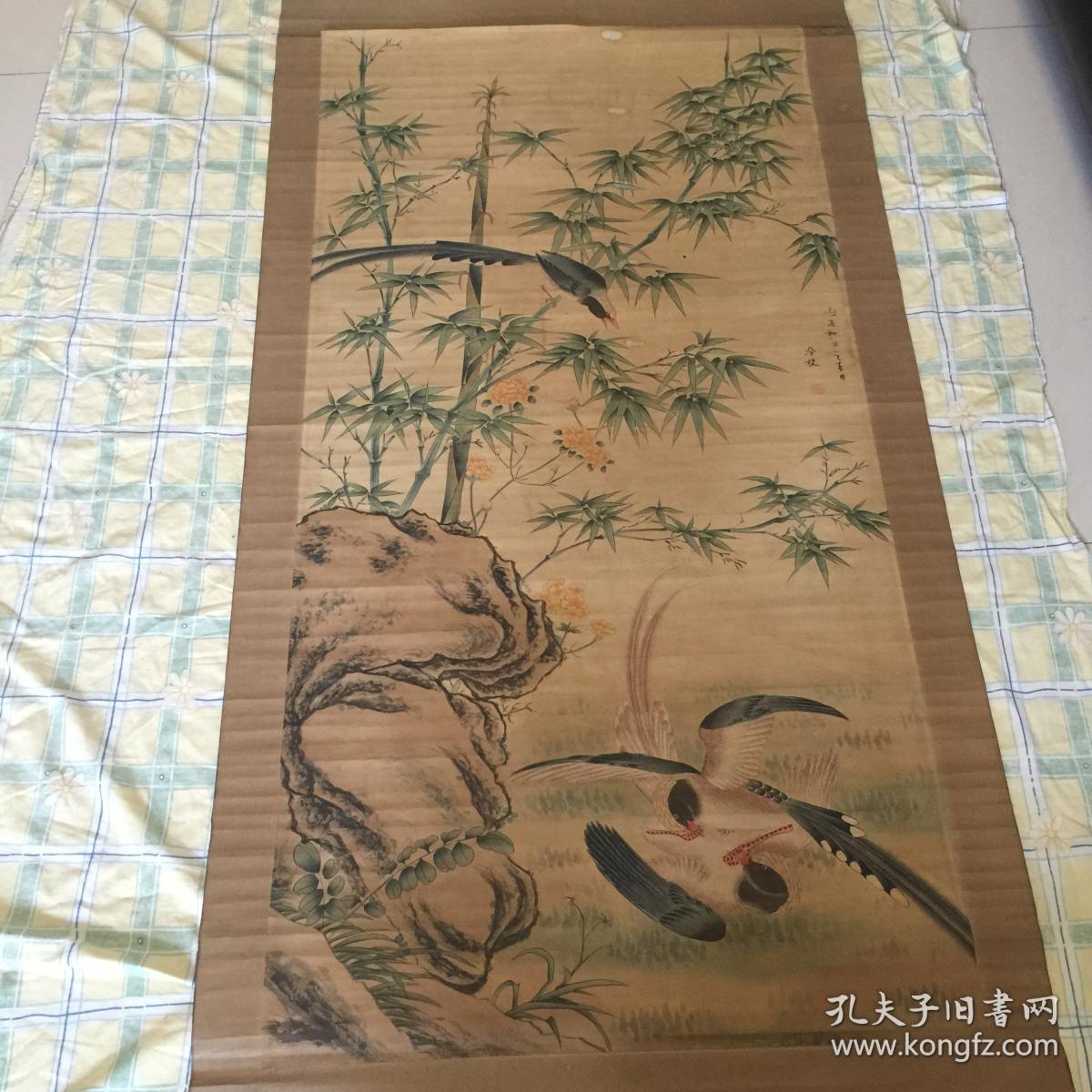 清代宫廷画家冷枚花鸟画