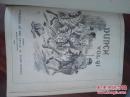 1886年英文漫画期刊《笨拙》PUNCH（大16开精装，封面压花烫金）