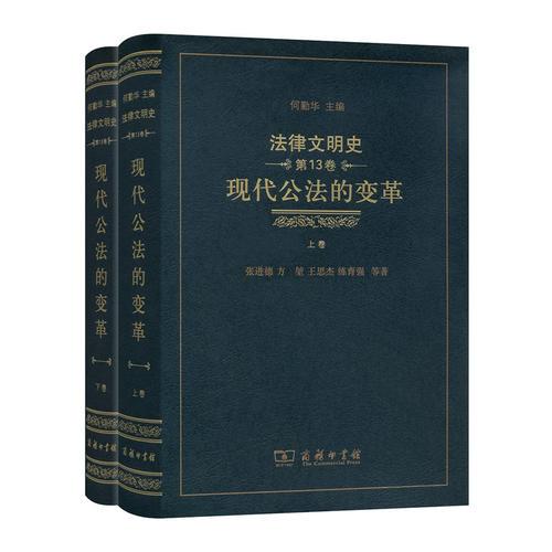 【特惠价】法律文明史(第十三卷)(全两卷)：现代公法的变革，原装塑封