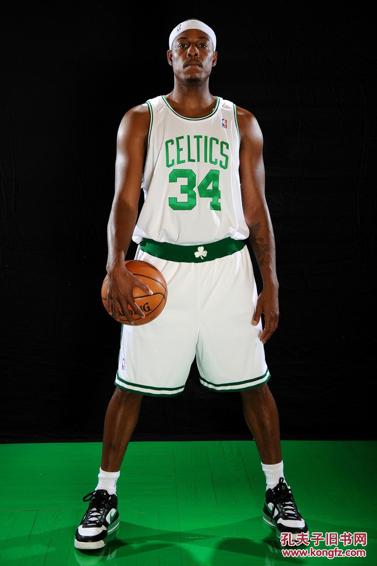 nba凯尔特人三巨头加内特皮尔斯雷阿伦套装(10张)