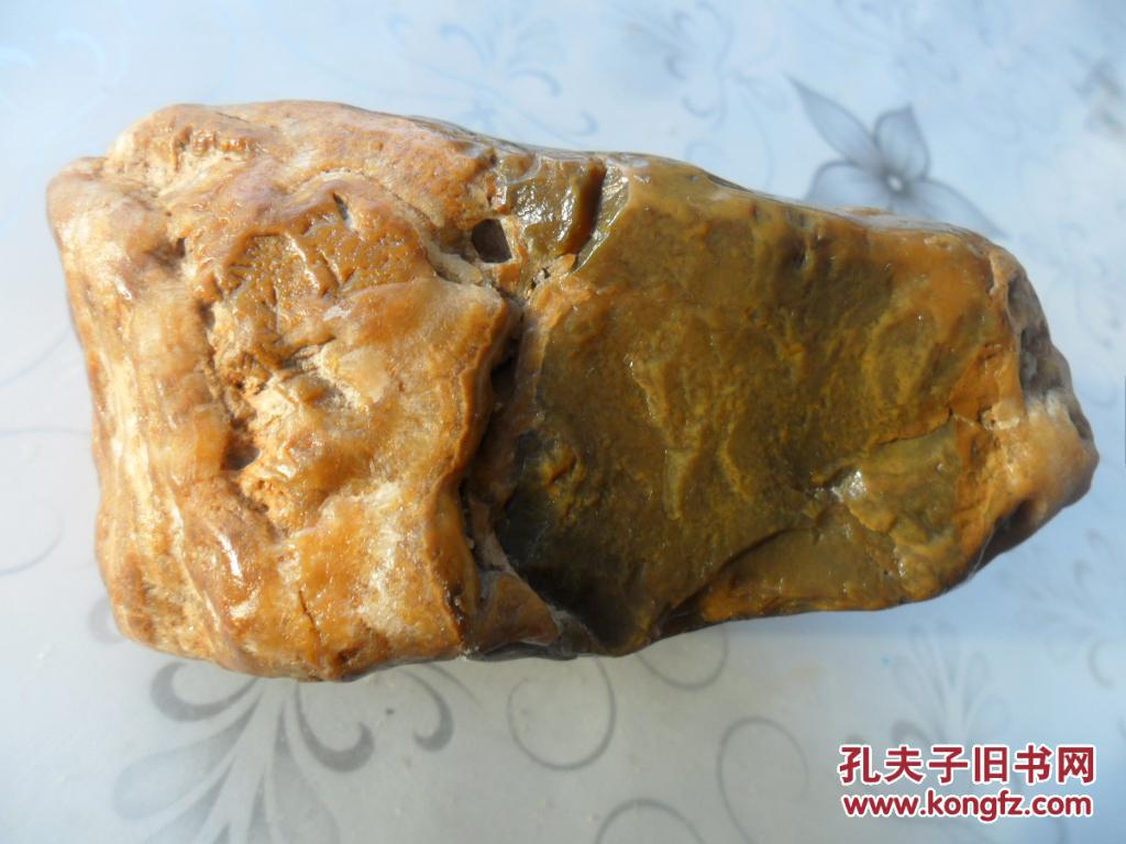 天然玉石原石彩蜡石-树化玉石通透 拍品编号:29923428