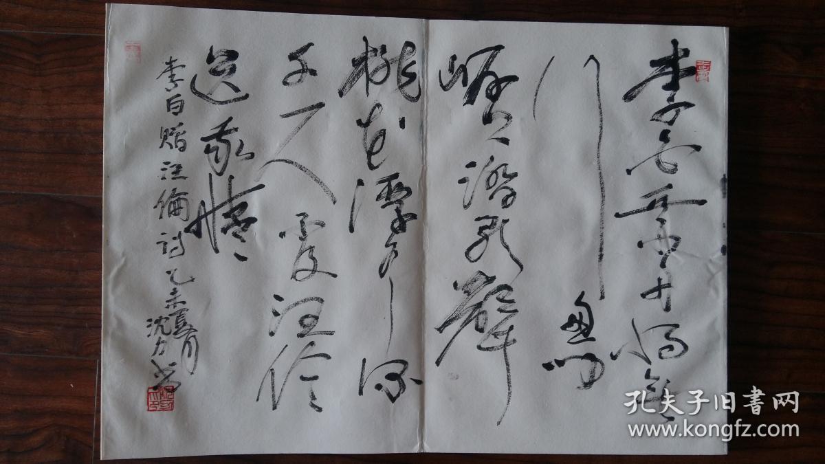 安徽著名画家沈力精品册页