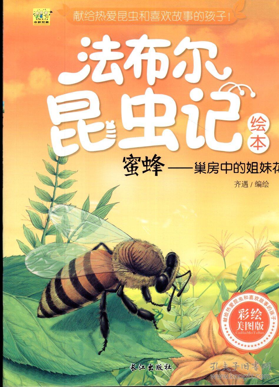 法布尔昆虫记绘本.彩绘美图版2015年1版1印.全套10册合售