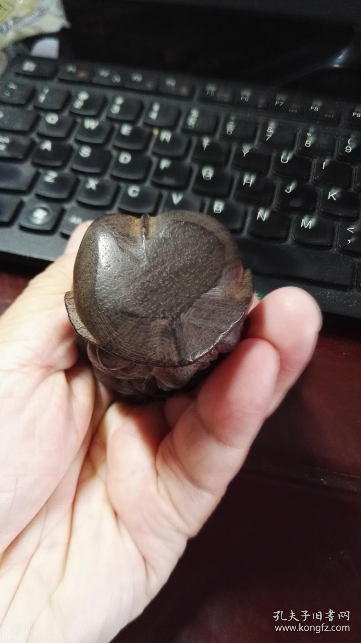 木质手把件(童子)