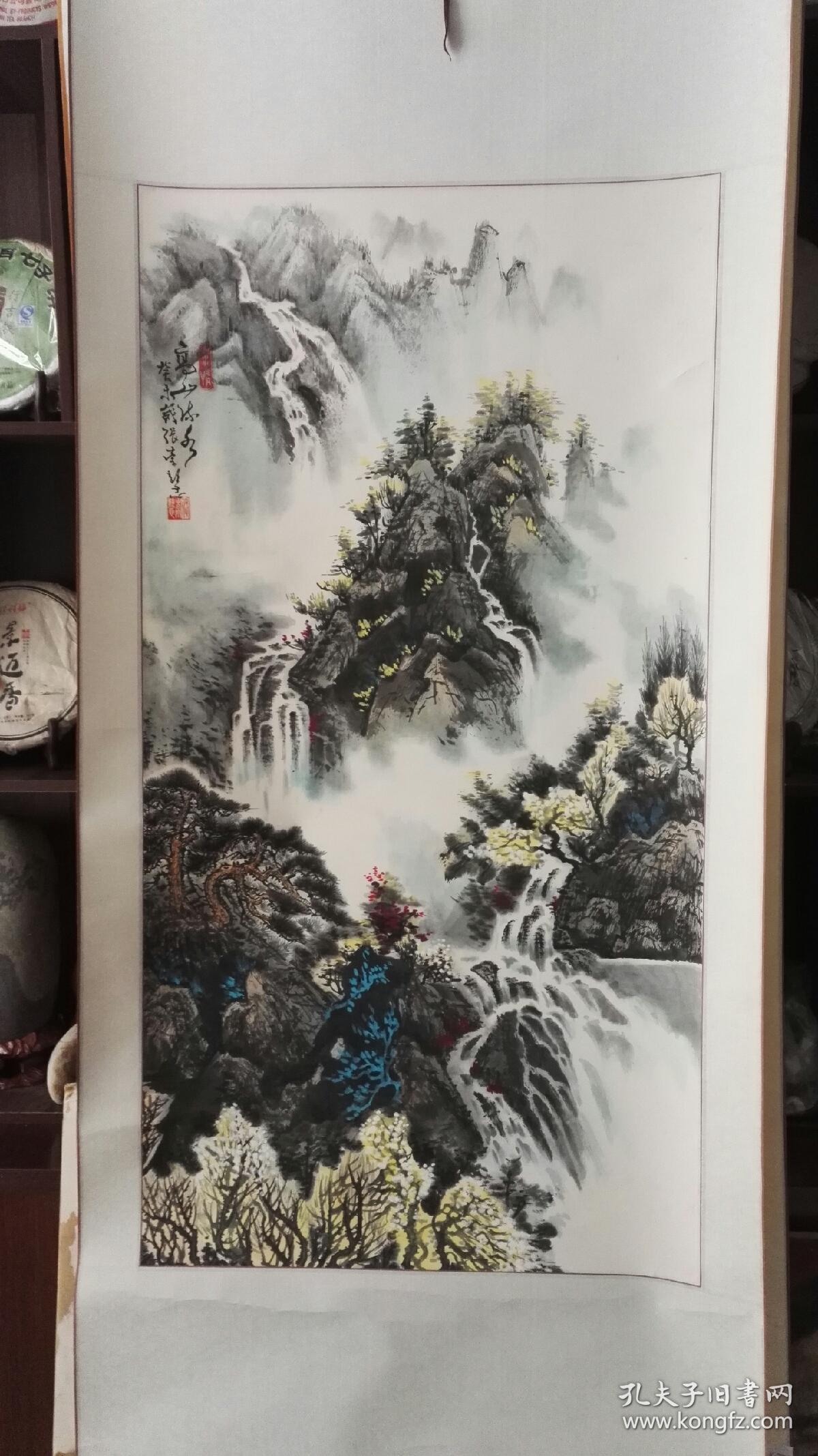 云南画家张崇慧山水画