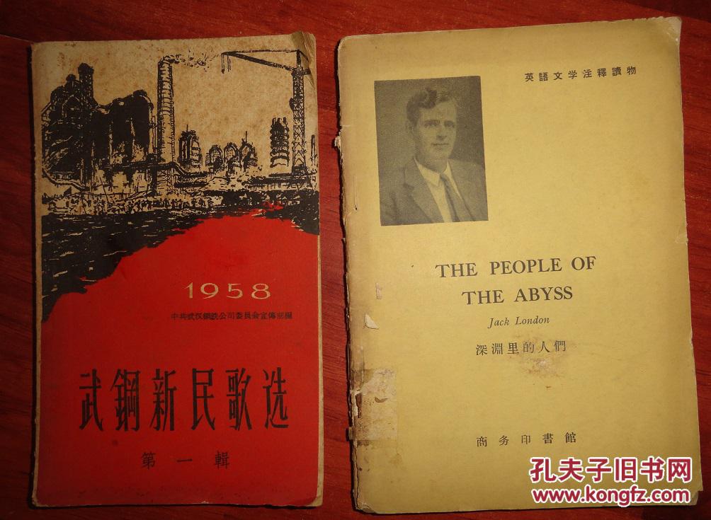 深渊里的人们 英语文学注释读物 孔夫子旧书网