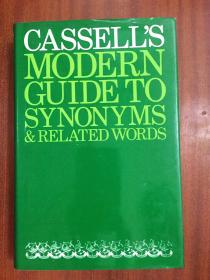 无瑕疵 英国进口英语同义词词典A Dictionary of Synonyms CASSELL’S  MODERN  GUIDE TO SYNONYMS&RELATED WORD